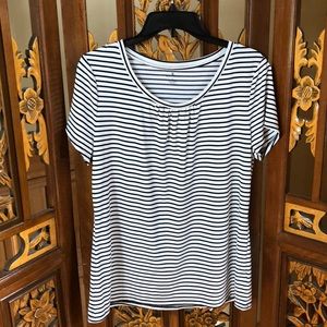 Worthington Striped Top Size L
